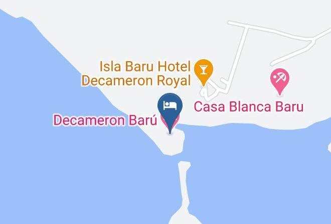 Cartagena De Indias - Decameron Baru Maps