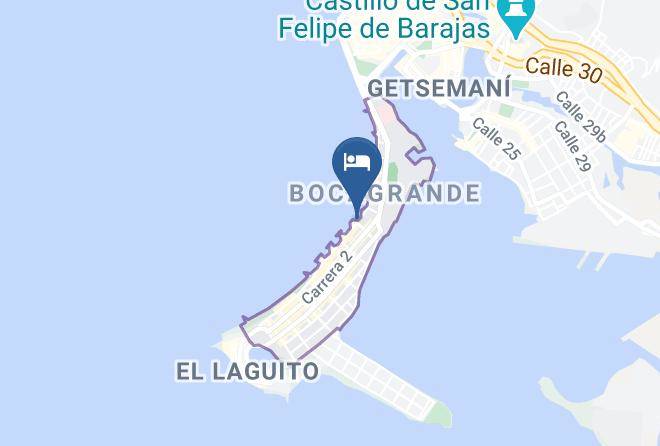 Cartagena De Indias - Decameron Cartagena Maps