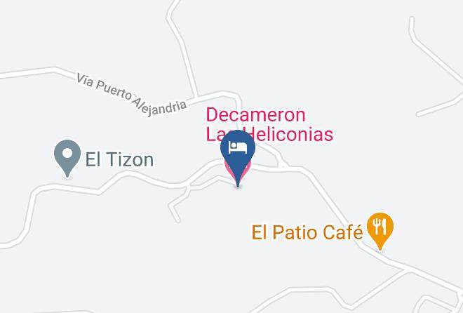 Quimbaya - Decameron Las Heliconias Maps
