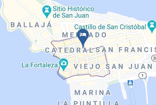 San Juan - Decanter Hotel Maps