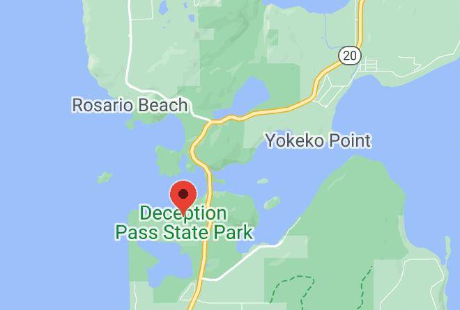 Island - Deception Pass State Park Maps
