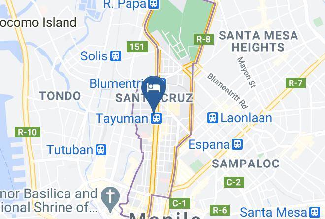 Metro Manila - Dechmark Hotel Maps