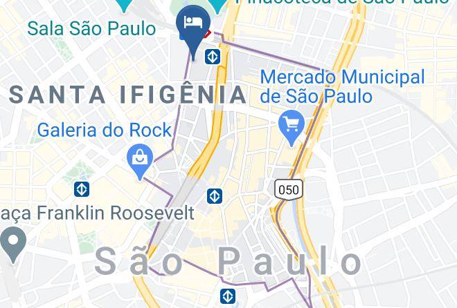 Sao Paulo Republica - Hotel Cruz De Aviz Maps