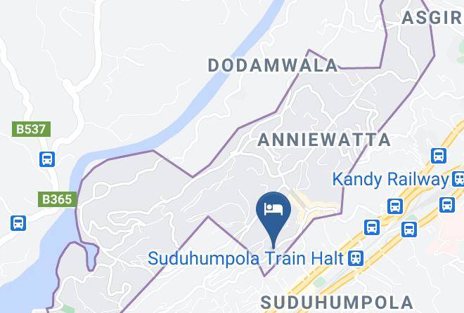 Kandy - Deck On The Hills Maps