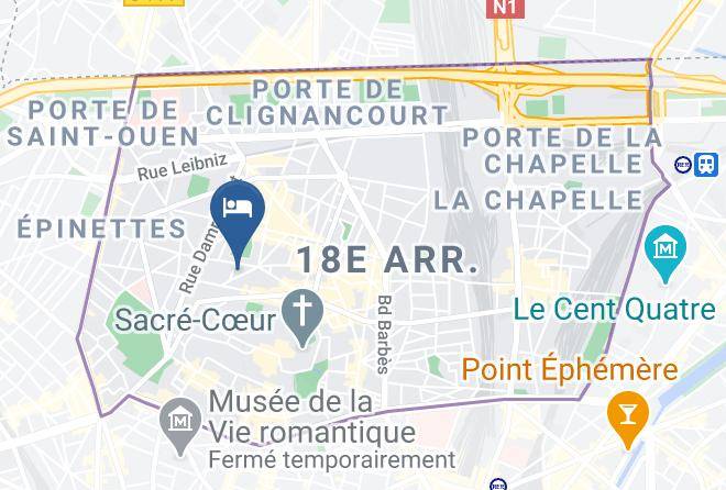 Paris - Hotel Declic Maps