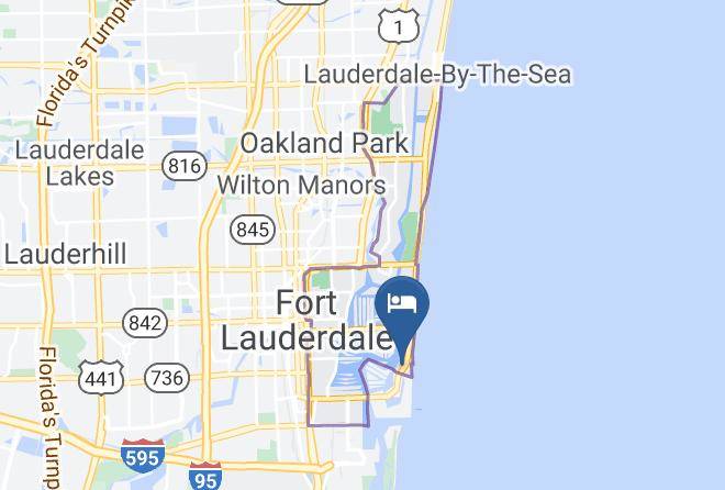 Broward - Deco Boutique Hotel Maps
