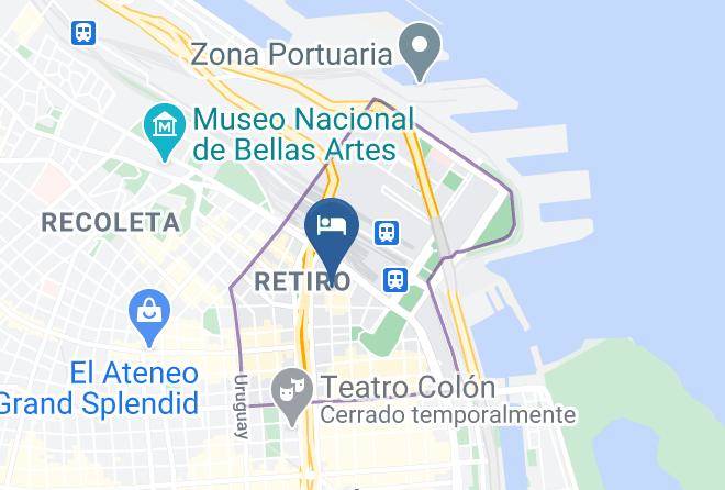 Ret - Deco Recoleta Hotel Maps