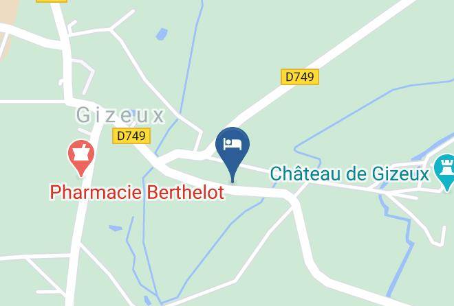 Indre Et Loire - Decouvrez Le Chateau De Gizeux Maps