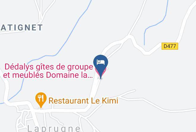 Allier - Dedalys Gites De Groupe Et Meubles Domaine La Bourbonnaise Maps