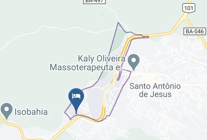 Santo Antonio De Jesus - Dede Pousada Lanchonete E Restaurante Maps
