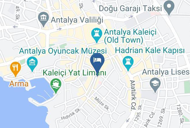 Muratpasa - Dedehan Pansiyon Maps