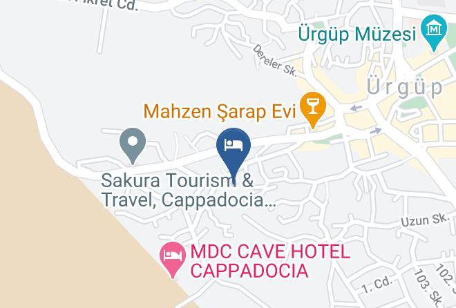 Urgup - Dedeli Konak Cave Hotel Maps