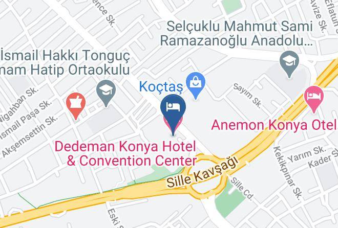 Selcuklu - Dedeman Konya Hotel & Convention Center Maps