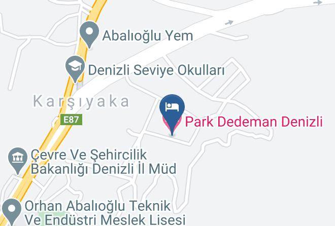 Park Dedeman Denizli Map