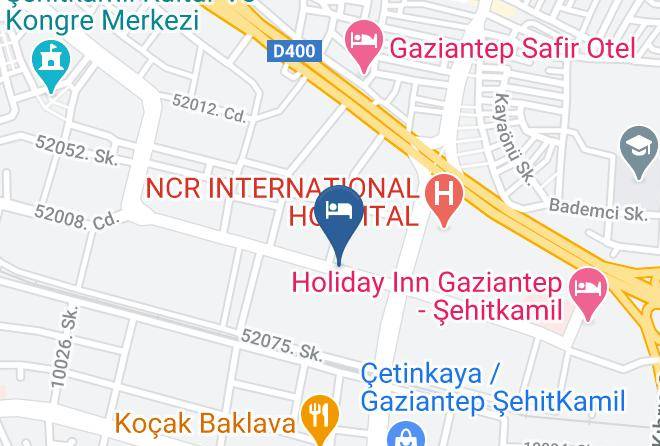 Sehitkamil - Park Dedeman Gaziantep Otel Maps