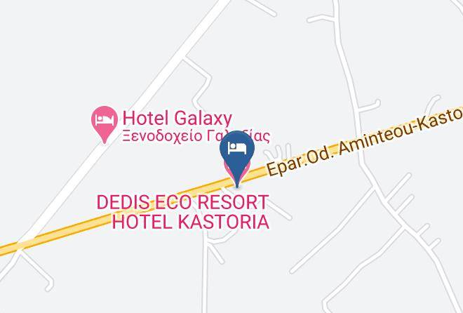 Kastoria - Dedis Eco Resort Hotel Kastoria Maps