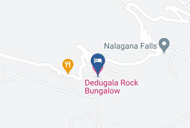 Ratnapura - Dedugala Rock Bungalow Maps