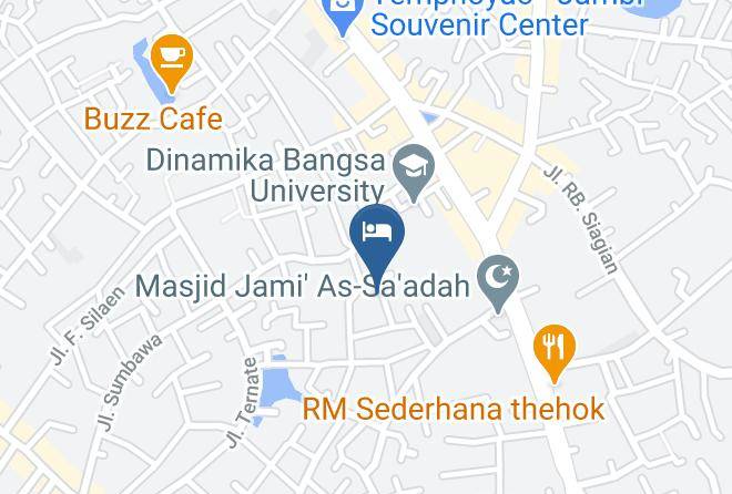 Kota Jambi - Dedy Kost Jambi Maps