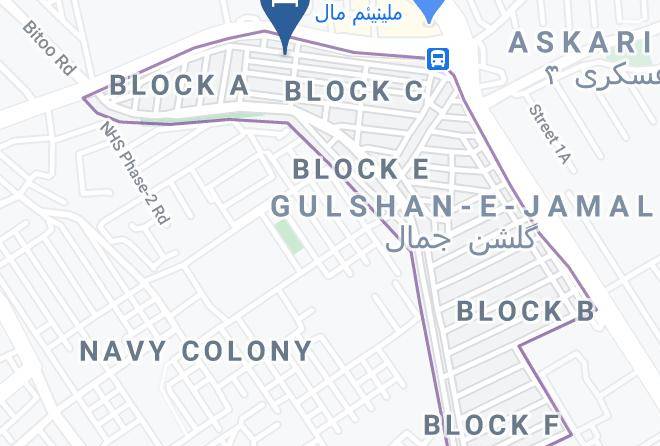 Karachi - Dedy's Hotel Maps
