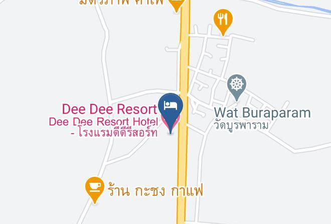 Dee Dee Resort Map - Khon Kaen - Amphoe Phon