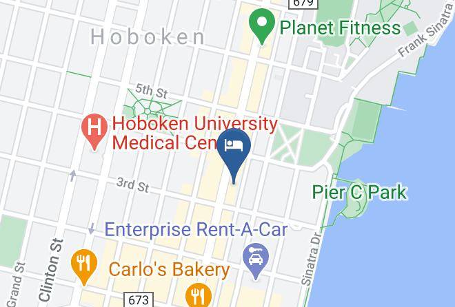 Hudson - Deedee's Downtown Hoboken Maps
