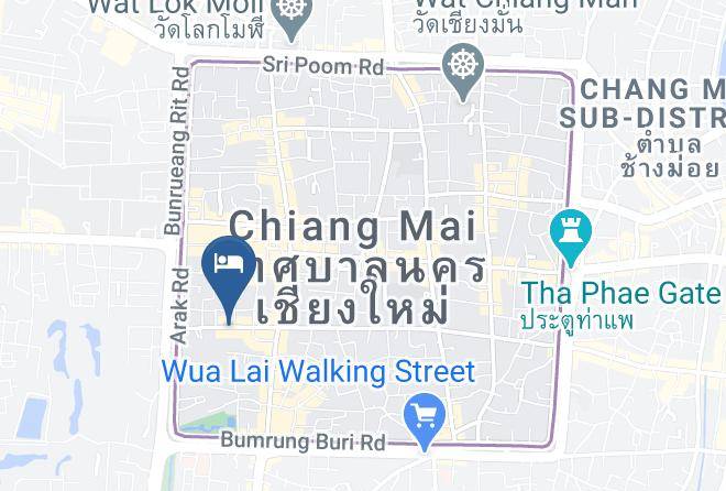 Amphoe Mueang Chiang Mai - Deejai Backpackers Maps