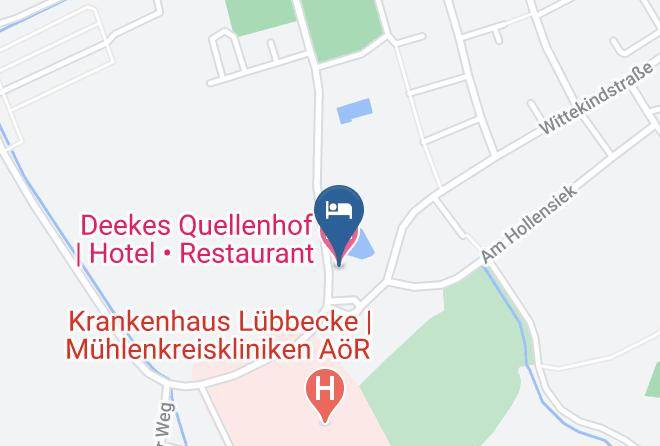 Minden Lubbecke - Deekes Quellenhof Hotel Restaurant Maps