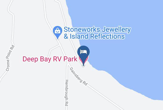 Nanaimo - Deep Bay Rv Park Maps