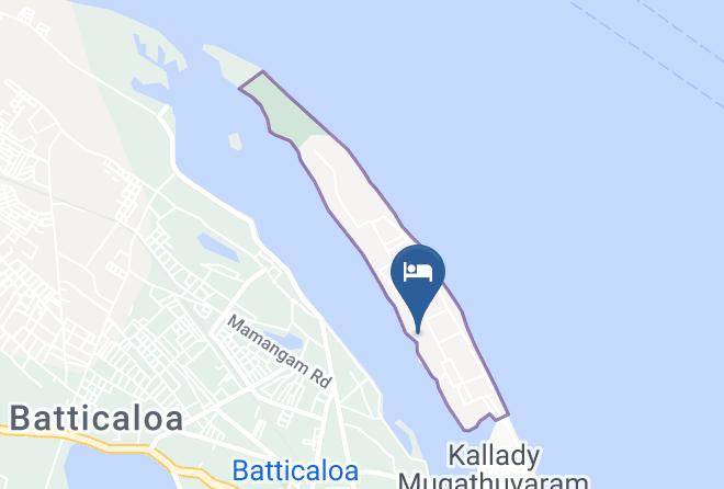 Trincomalee - Deep Sea Resort Nawalady Maps