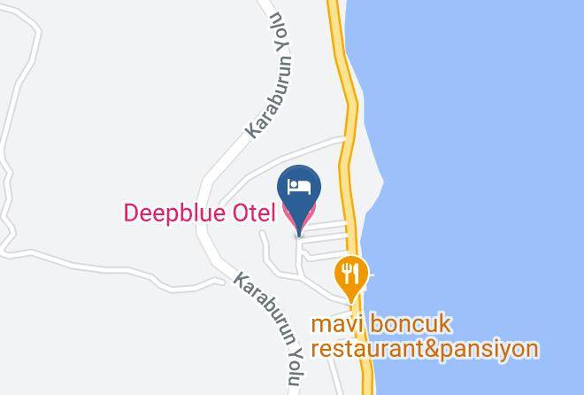 Urla - Deepblue Otel Maps