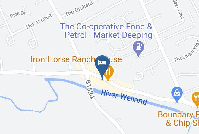 Lincs - Deeping Stage Hotel Maps