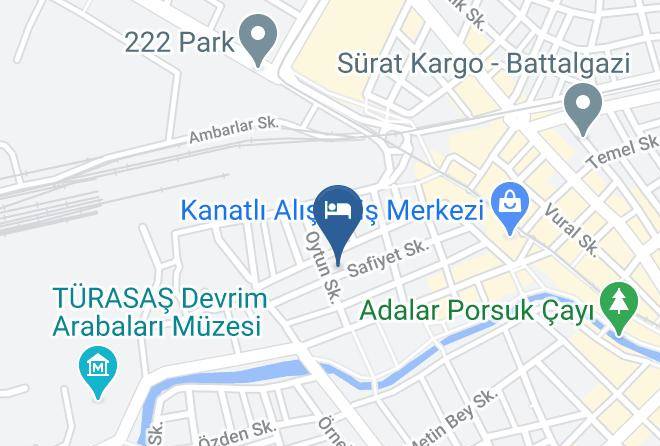 Tepebasi - Deeps Hostel Eskisehir Maps