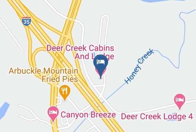 Murray - Deer Creek Cabins And Lodge Maps