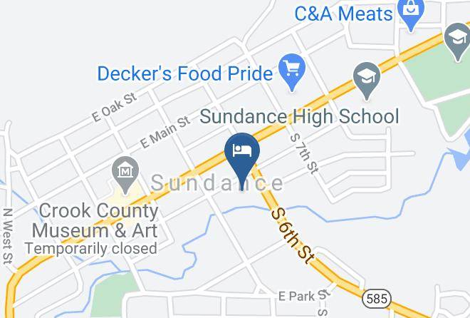 Crook - Deer Lodge Motel Maps