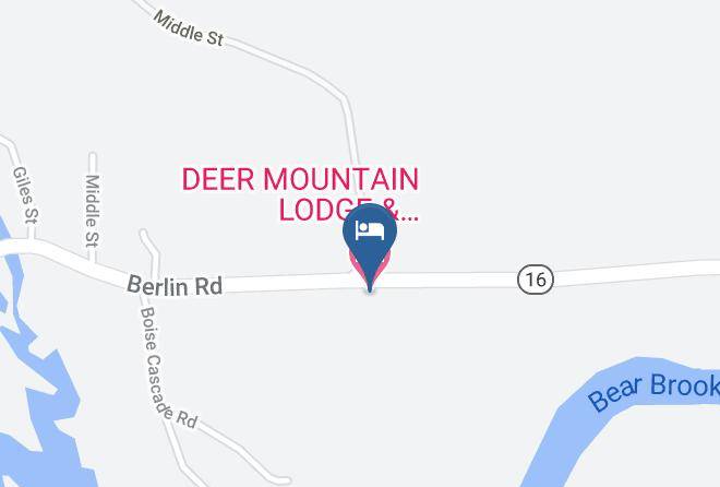 Coos - Deer Mountain Lodge & Wilderness Resort Maps