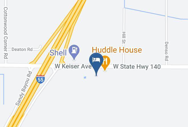 Deerfield Inn & Suites Map