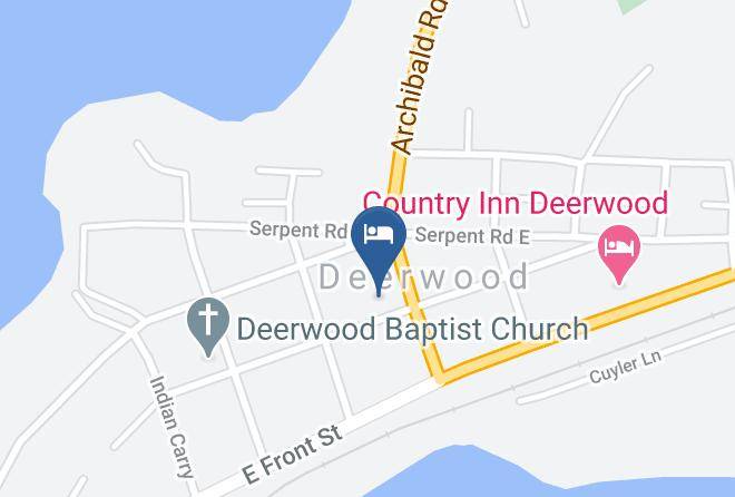 Crow Wing - Deerwood Motel Maps