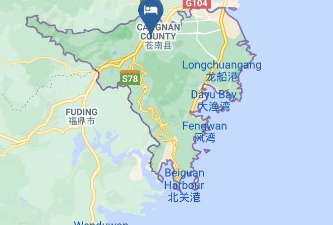 Wenzhou - Defeng Hotel Maps