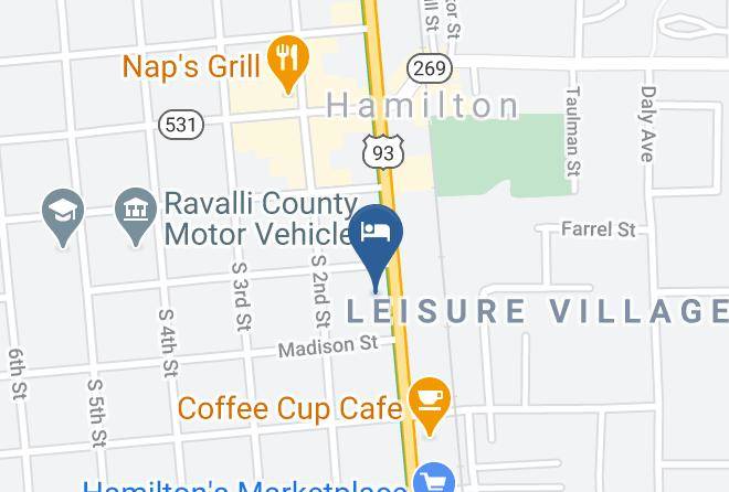 Ravalli - Deffy's Motel Maps