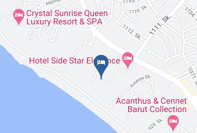 Manavgat - Defne Ana Maps