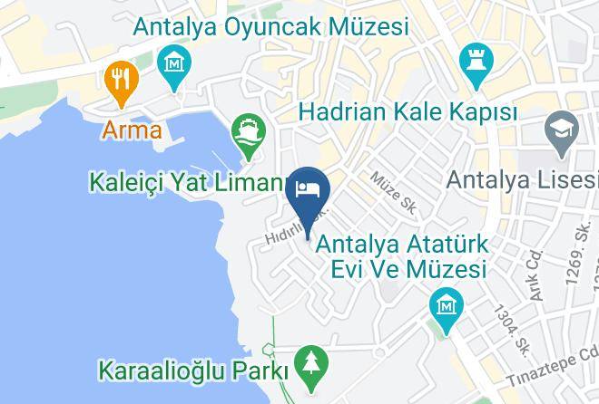 Muratpasa - Defne Suites Oldtown Maps