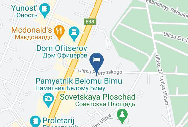 Voronezh - Degas Light Hotel Maps