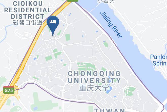 Shapingba District - Dege Will Hotel Shapingba Chongqing Maps