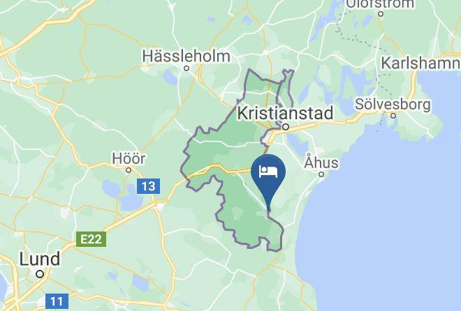 Kristianstad - Degebergagarden B&b Maps
