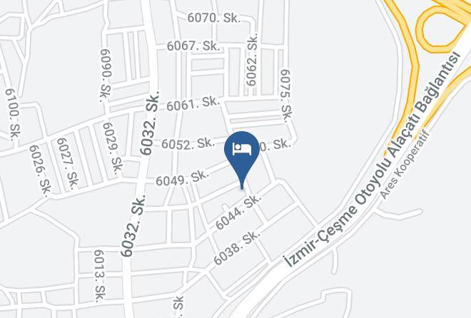 Cesme - Degirmenli Konak Hotel Maps