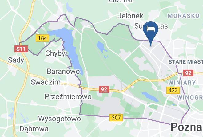 Poznan - Degorska Irena Pensjonat Maps