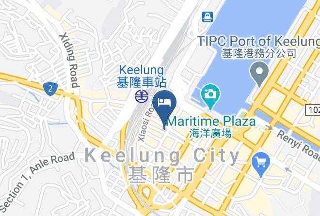 Deh Nam Flouer Hotel Mapa - Taiwan - Keelung City
