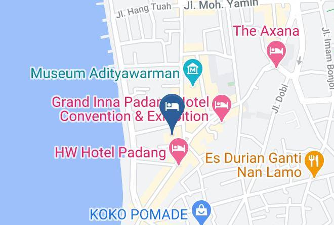 Kota Padang - Deivan Hotel Maps
