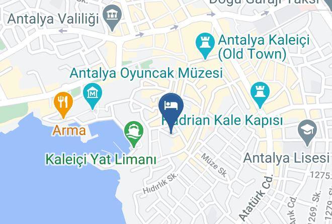Muratpasa - Deja Vu Hotel Maps