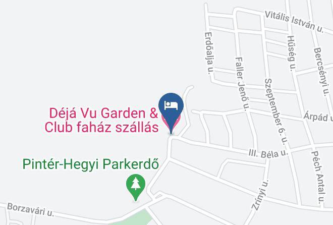 Zirc - Deja Vu Garden & Club Fahaz Szallas Maps
